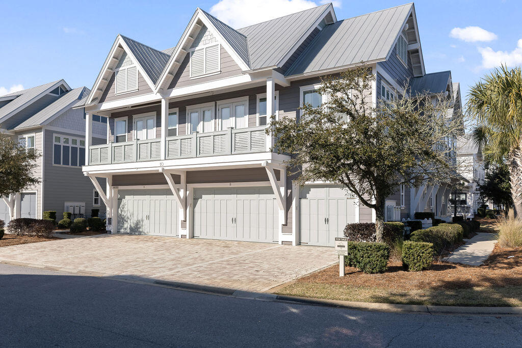 10 York Ln Inlet Beach, Unit B Inlet Beach, FL 32461 - Photo 38 of 46 a front view of a house with a yard