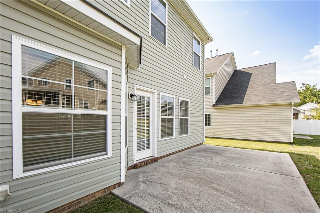 3437 Core Avenue High Point, NC 27265 - Photo 27 of 30 Rear Exterior -- Patio