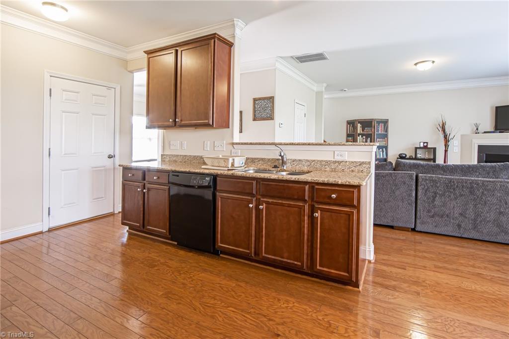 3437 Core Avenue High Point, NC 27265 - Photo 10 of 30 Kitchen -- Looking towards the living room