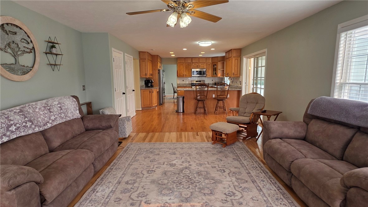 123 Fieldview Drive Erwin, NY 14870 - Photo 12 of 37 View from living room to kitchen