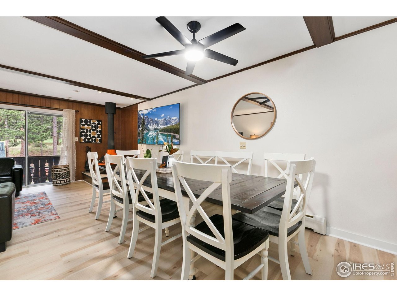 2760 Fall River Road, Unit 228 Estes Park, CO 80517 - Photo 8 of 37 Dining room with large table