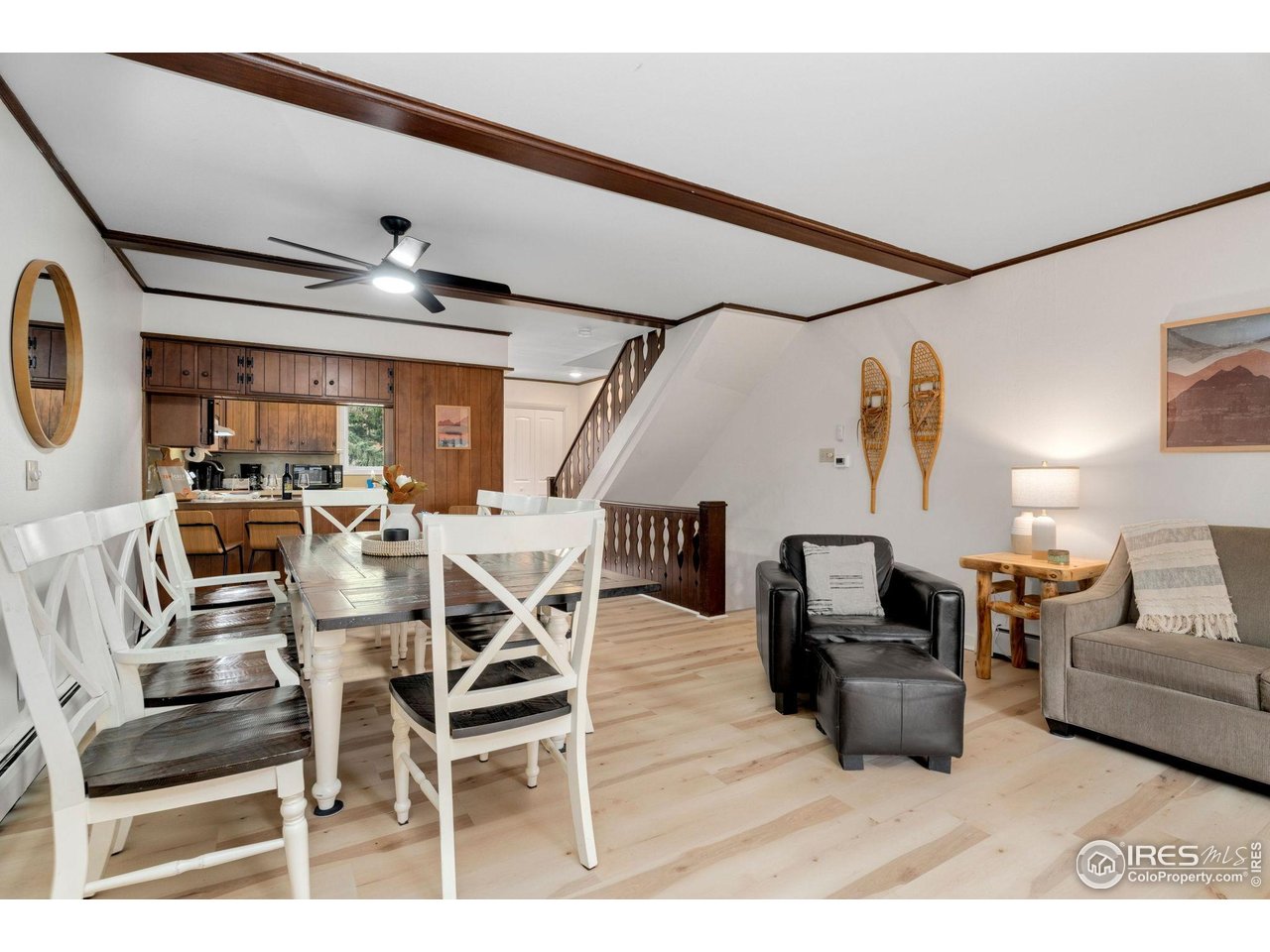 2760 Fall River Road, Unit 228 Estes Park, CO 80517 - Photo 9 of 37 Large dining table for the whole family