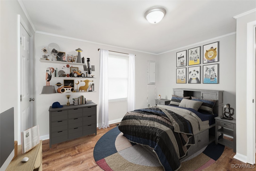 932 Eastern View Road St. Stephens Church, VA 23148 - Photo 8 of 17 a bedroom with a bed and closet