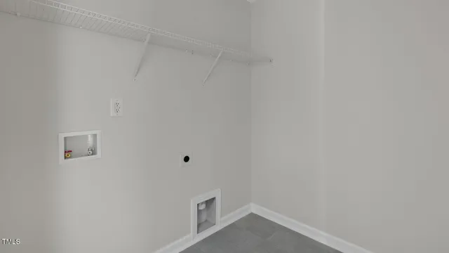 a small space with a white wall