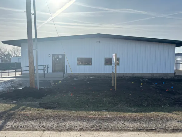 a view of a car garage