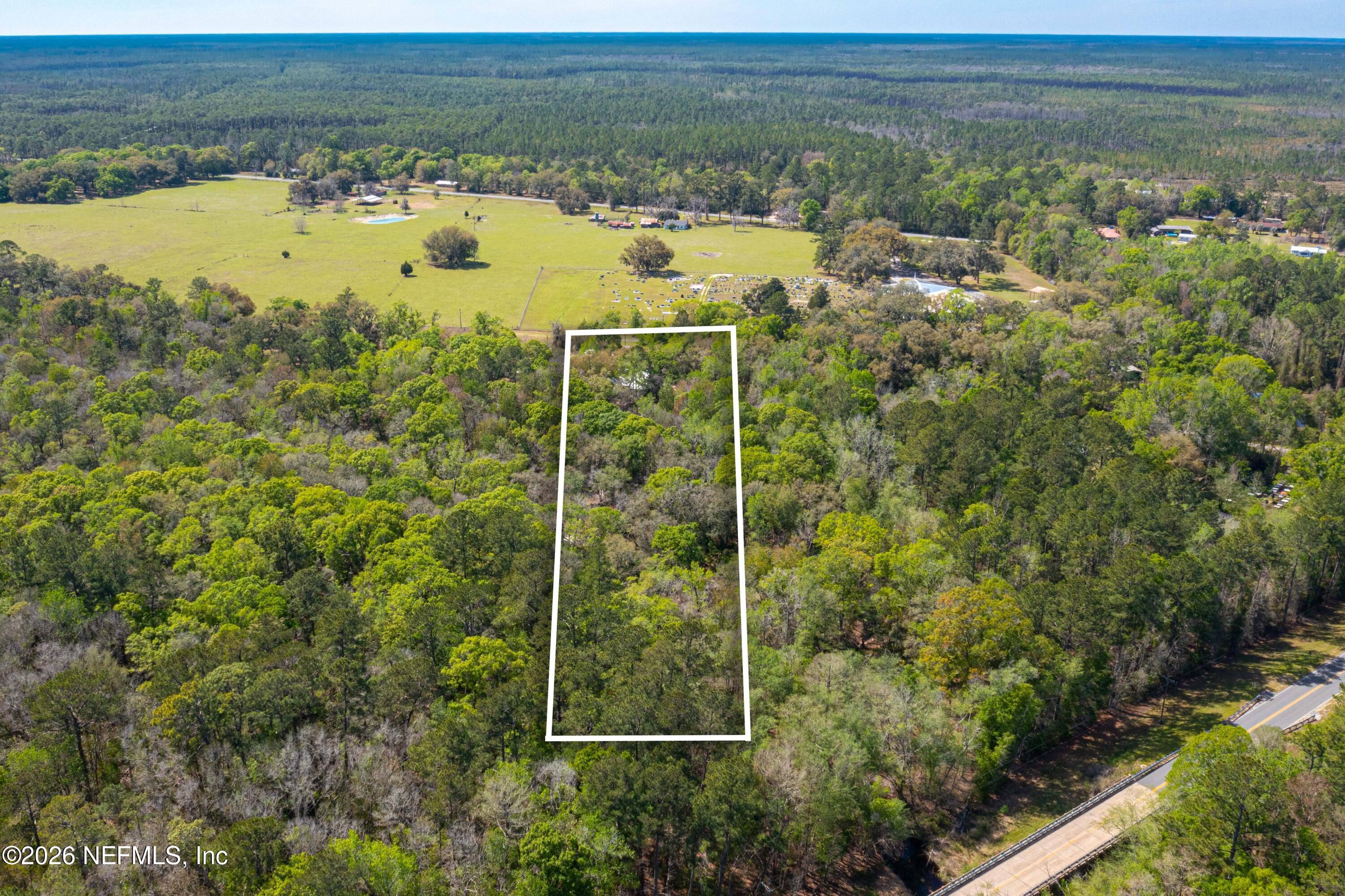 14992 Wateroak Lane Sanderson, FL 32087 - Photo 11 of 55 14992 Wateroak Ln-7 With Property Lines