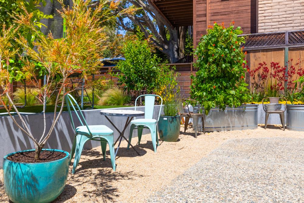 220 Aptos Beach Drive Aptos, CA 95003 - Photo 14 of 21 a view of a backyard with plants and a patio