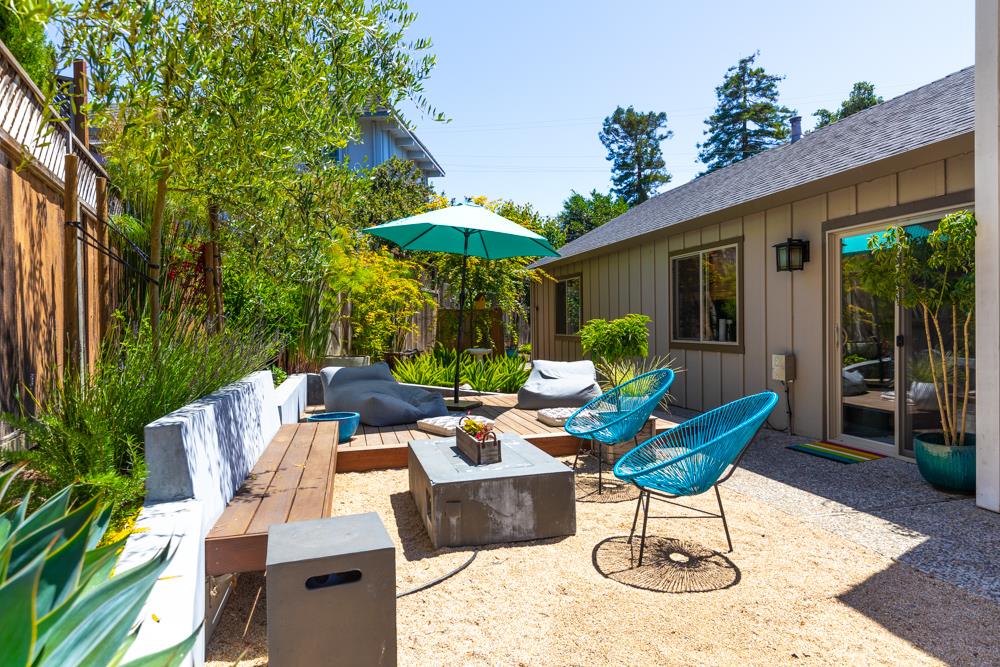 220 Aptos Beach Drive Aptos, CA 95003 - Photo 16 of 21 a view of a backyard with sitting area