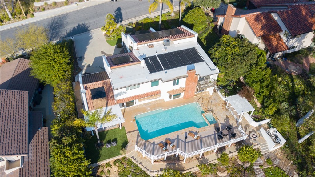 3563 Twin Lake Westlake Village, CA 91361 - Photo 13 of 54 an aerial view of a balcony with outdoor space
