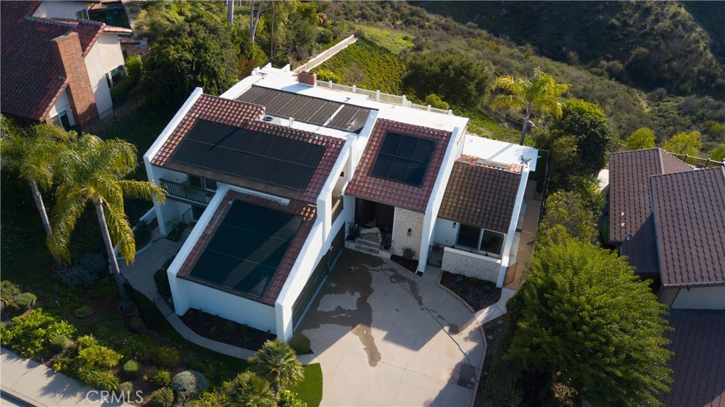 3563 Twin Lake Westlake Village, CA 91361 - Photo 18 of 54 an aerial view of house with outdoor space and swimming pool