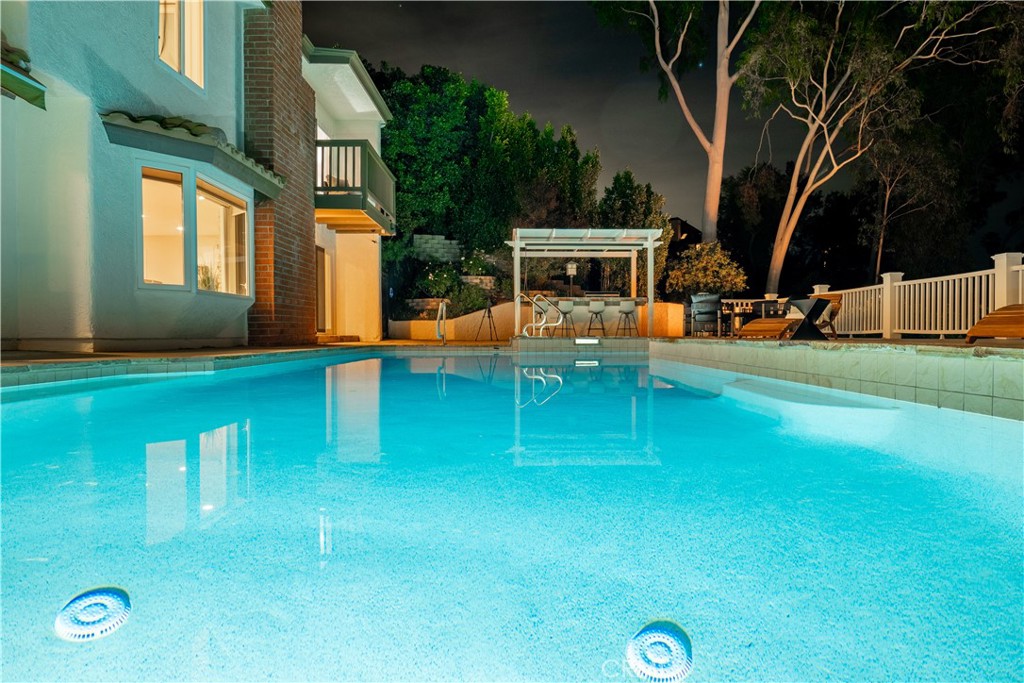 3563 Twin Lake Westlake Village, CA 91361 - Photo 36 of 54 a view of a house with backyard porch and sitting area