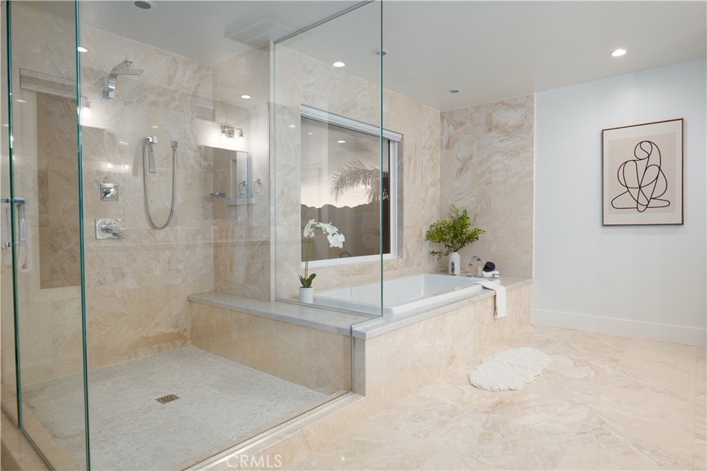 3563 Twin Lake Westlake Village, CA 91361 - Photo 45 of 54 a bathroom with a bathtub and a shower