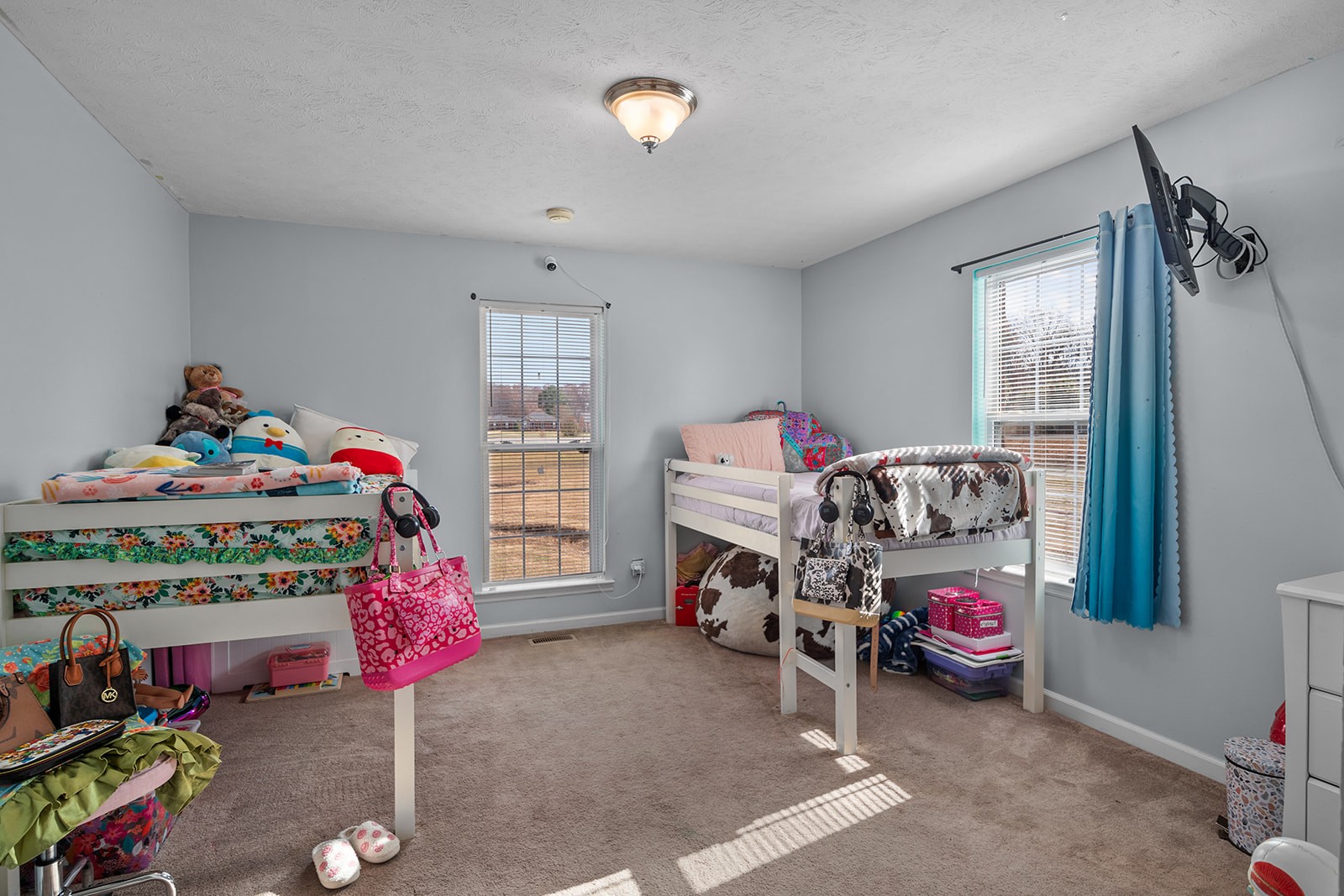 1714 West Grab Creek Road Dickson, TN 37055 - Photo 20 of 26 a bedroom with a bed and a window