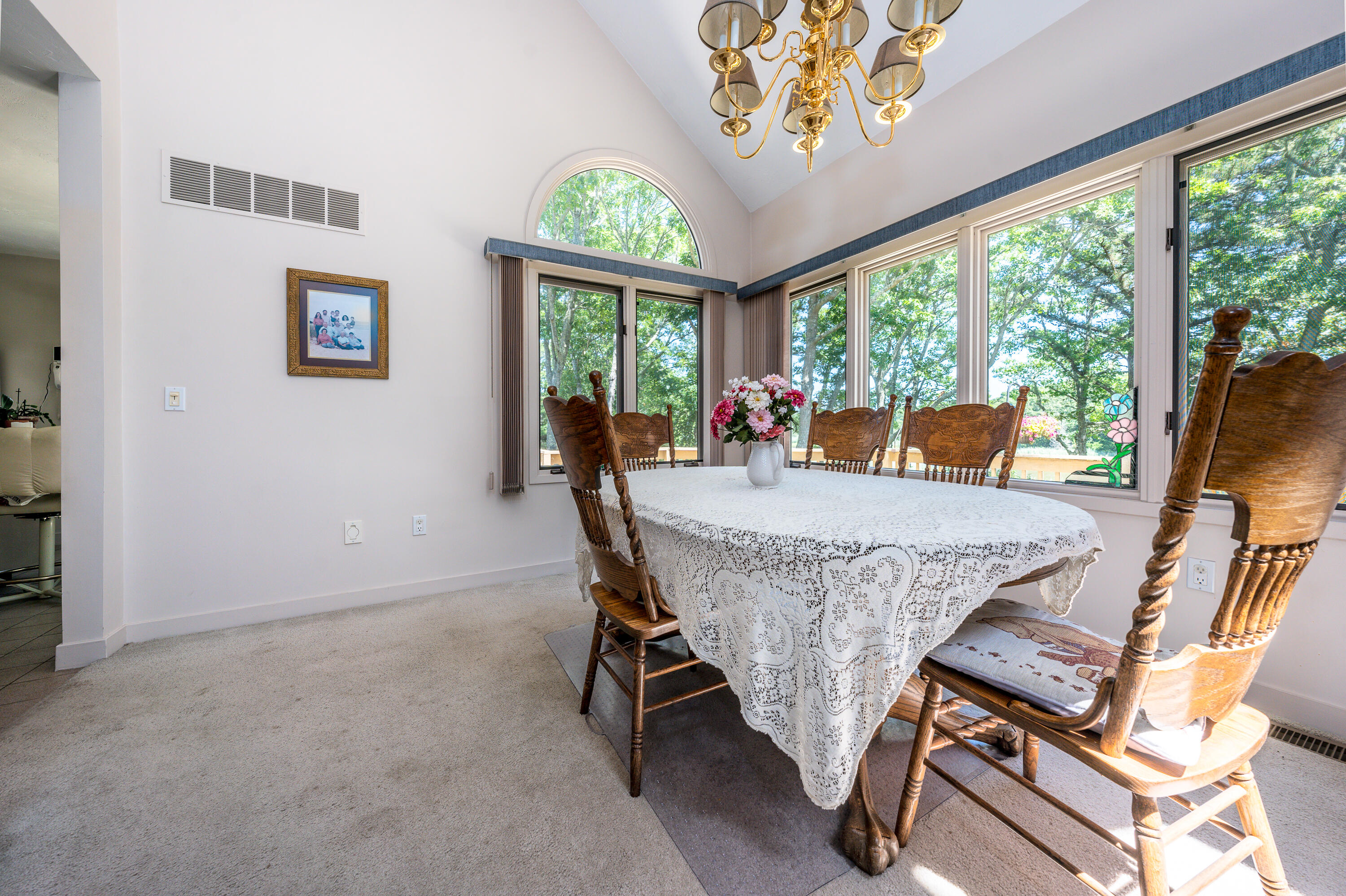 108 Waterside Drive Centerville, MA 02632 - Photo 29 of 64 a view of a dining room with furniture window and outside view