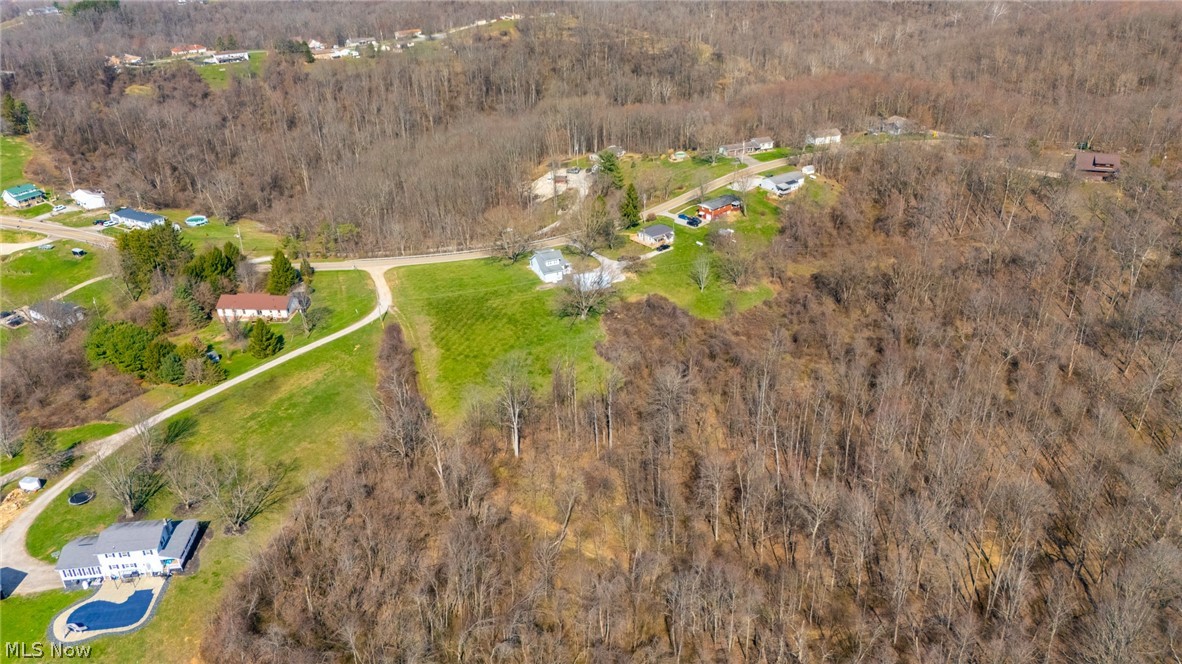 53341 Key Bellaire Road Bellaire, OH 43906 - Photo 5 of 48 Drone / aerial view of a heavily wooded area