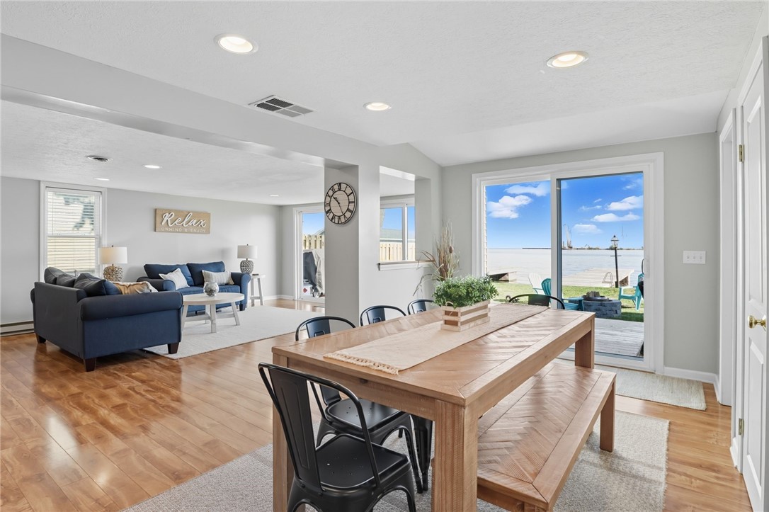 8593 Greig Street Sodus, NY 14555 - Photo 16 of 43 Open dining space with seamless flow to living and