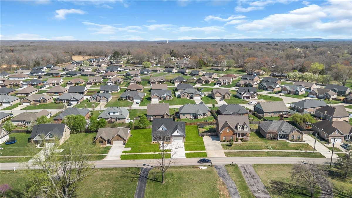 112 Riley Creek Road Tullahoma, TN 37388 - Photo 47 of 54 an aerial view of residential houses with outdoor space and ocean view