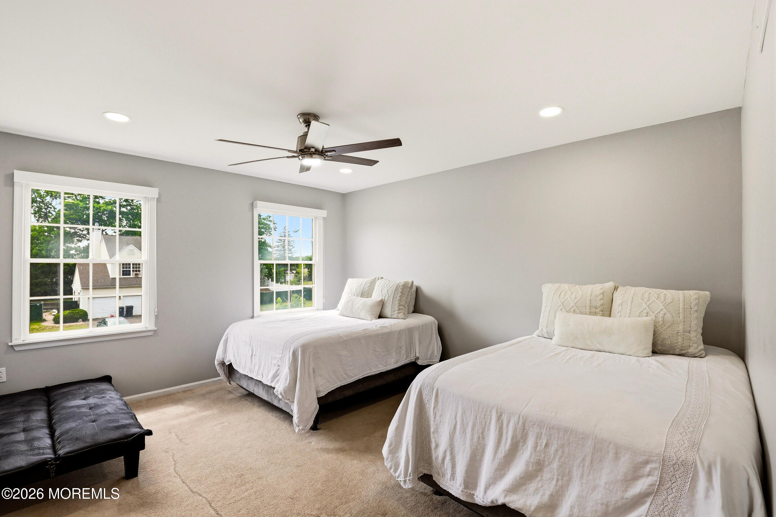 2055 MacKenzie Road Toms River, NJ 08755 - Photo 23 of 56 a bedroom with two beds and a window