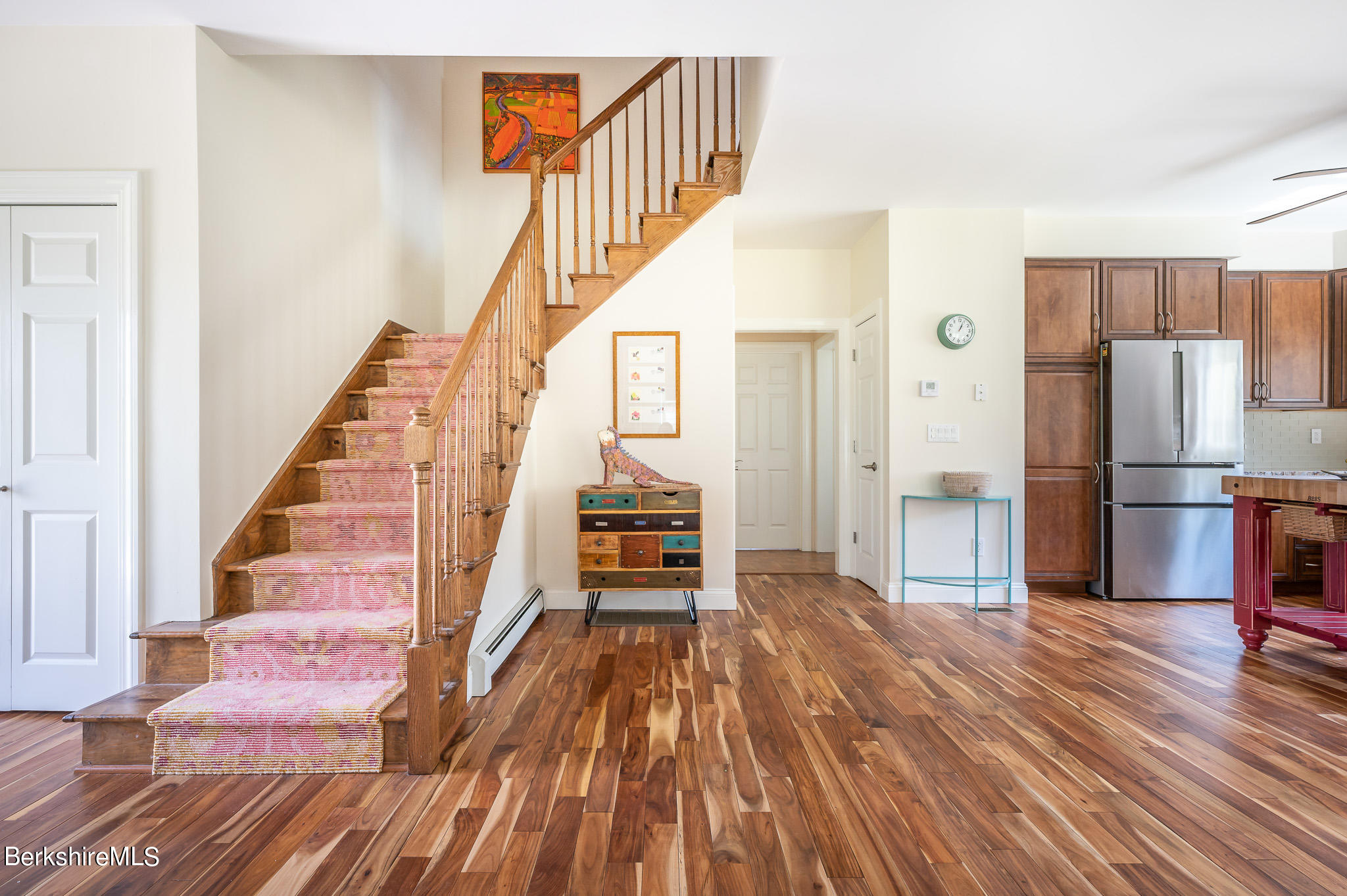 8 Castle Hill Road Stockbridge, MA 01262 - Photo 17 of 46 a view of entryway and hall with wooden floor