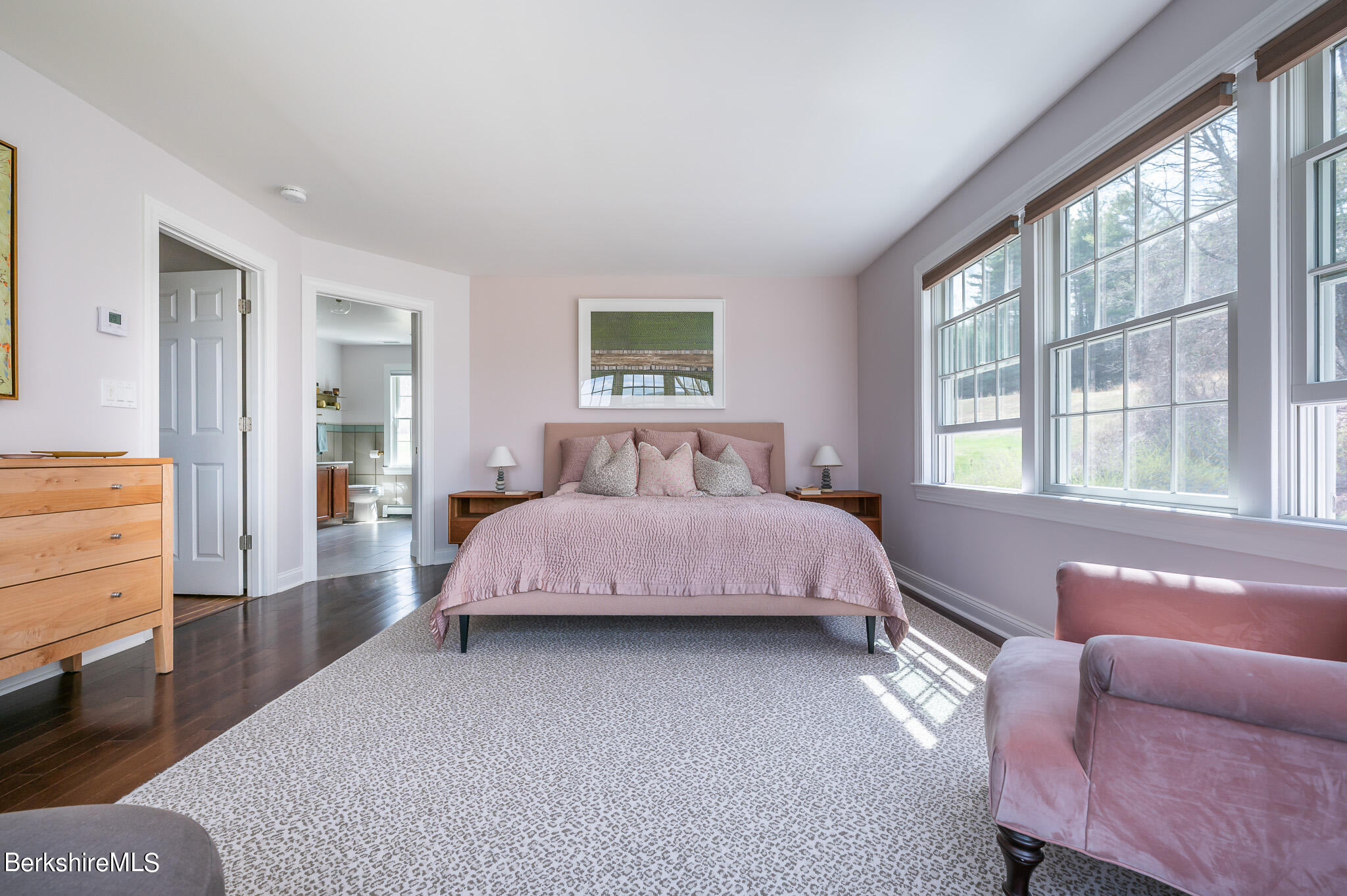 8 Castle Hill Road Stockbridge, MA 01262 - Photo 22 of 46 a bedroom with a bed and a window