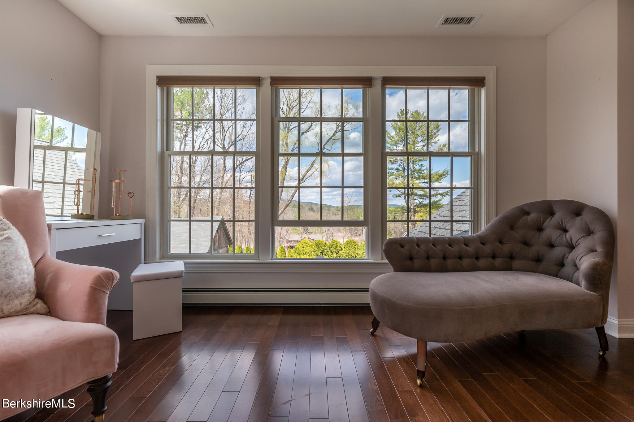 8 Castle Hill Road Stockbridge, MA 01262 - Photo 24 of 46 a living room with furniture and a large window