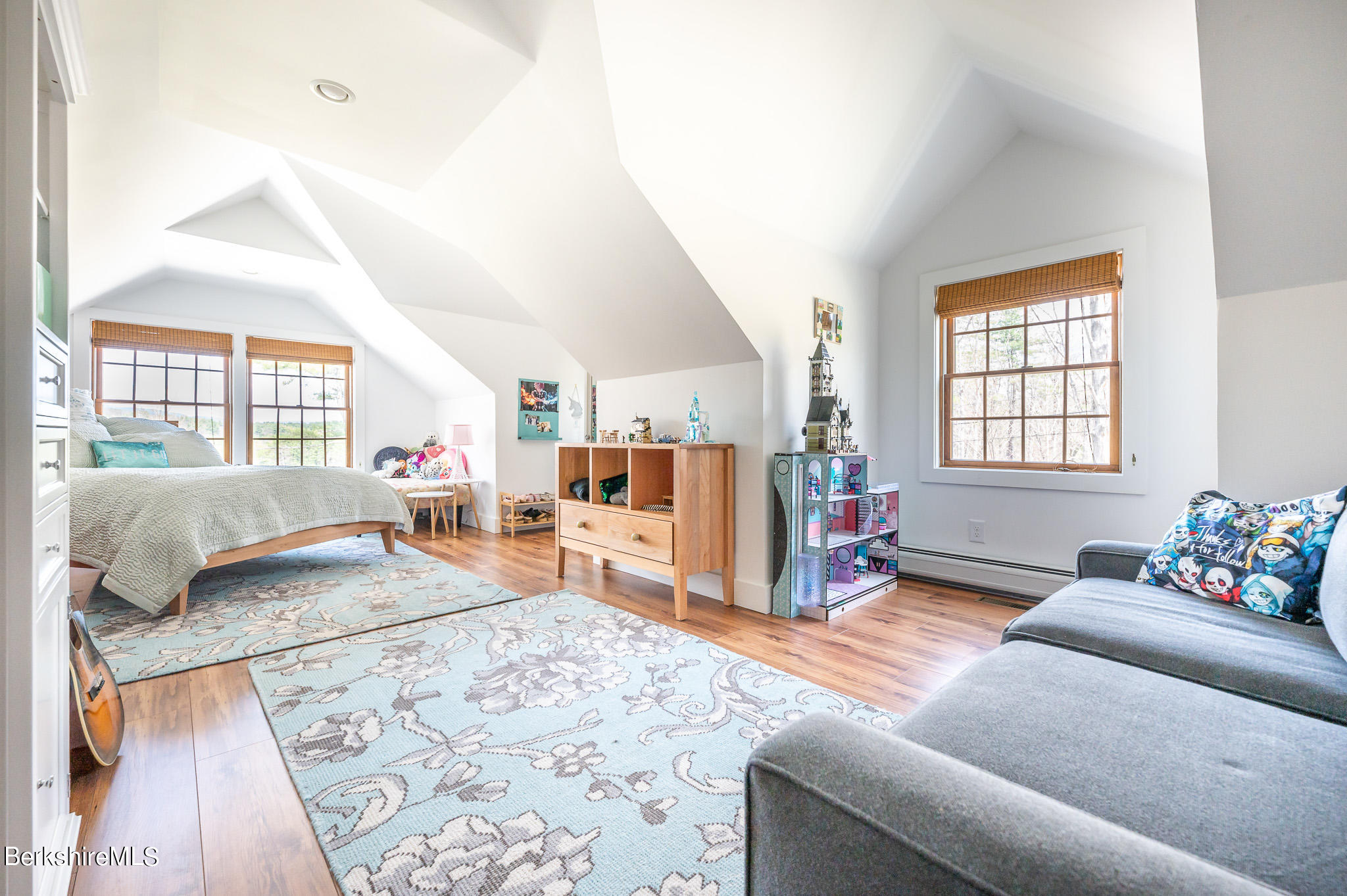 8 Castle Hill Road Stockbridge, MA 01262 - Photo 33 of 46 a living room with furniture and a wooden floor