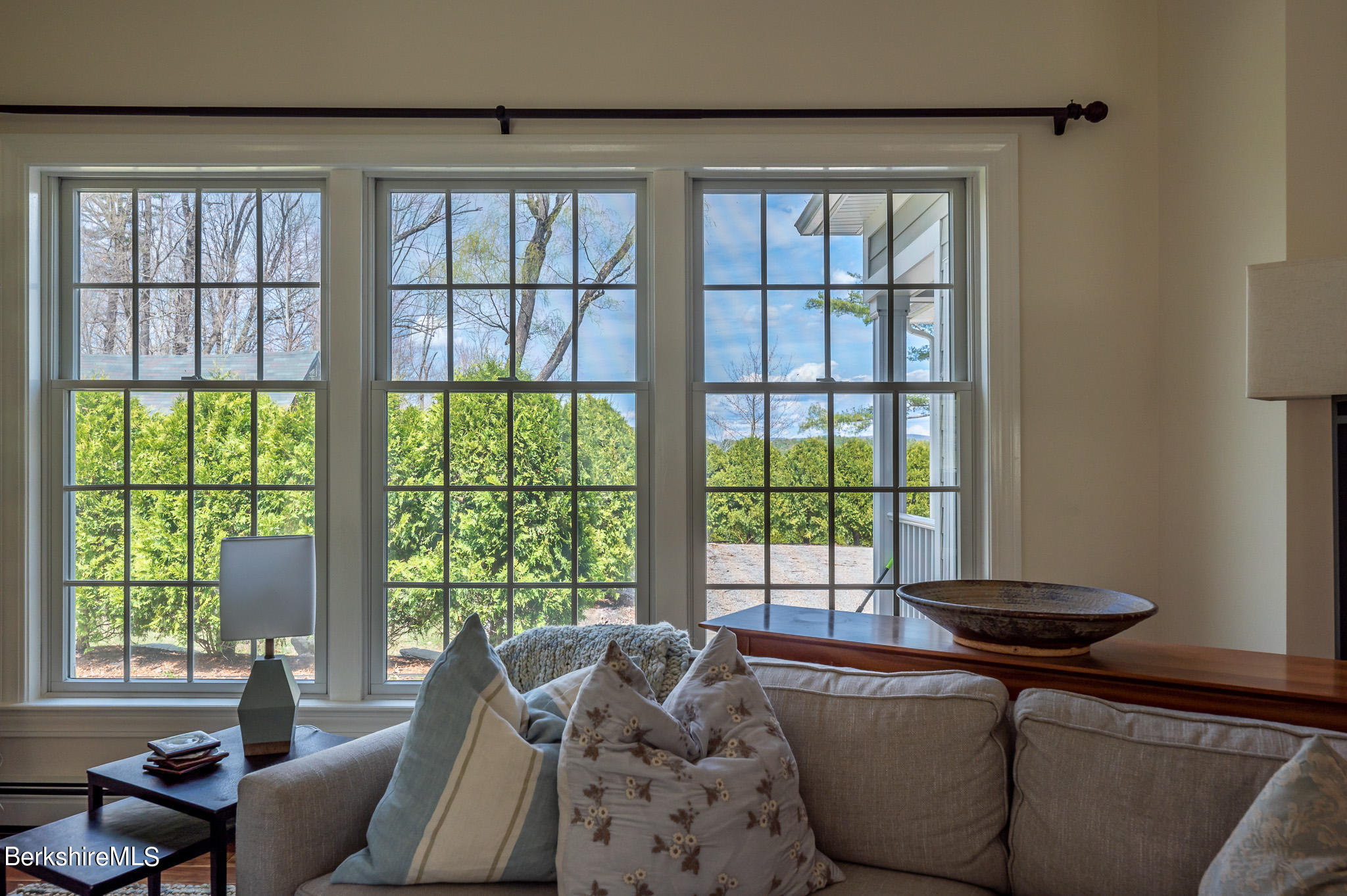 8 Castle Hill Road Stockbridge, MA 01262 - Photo 10 of 46 a living room with furniture and a window