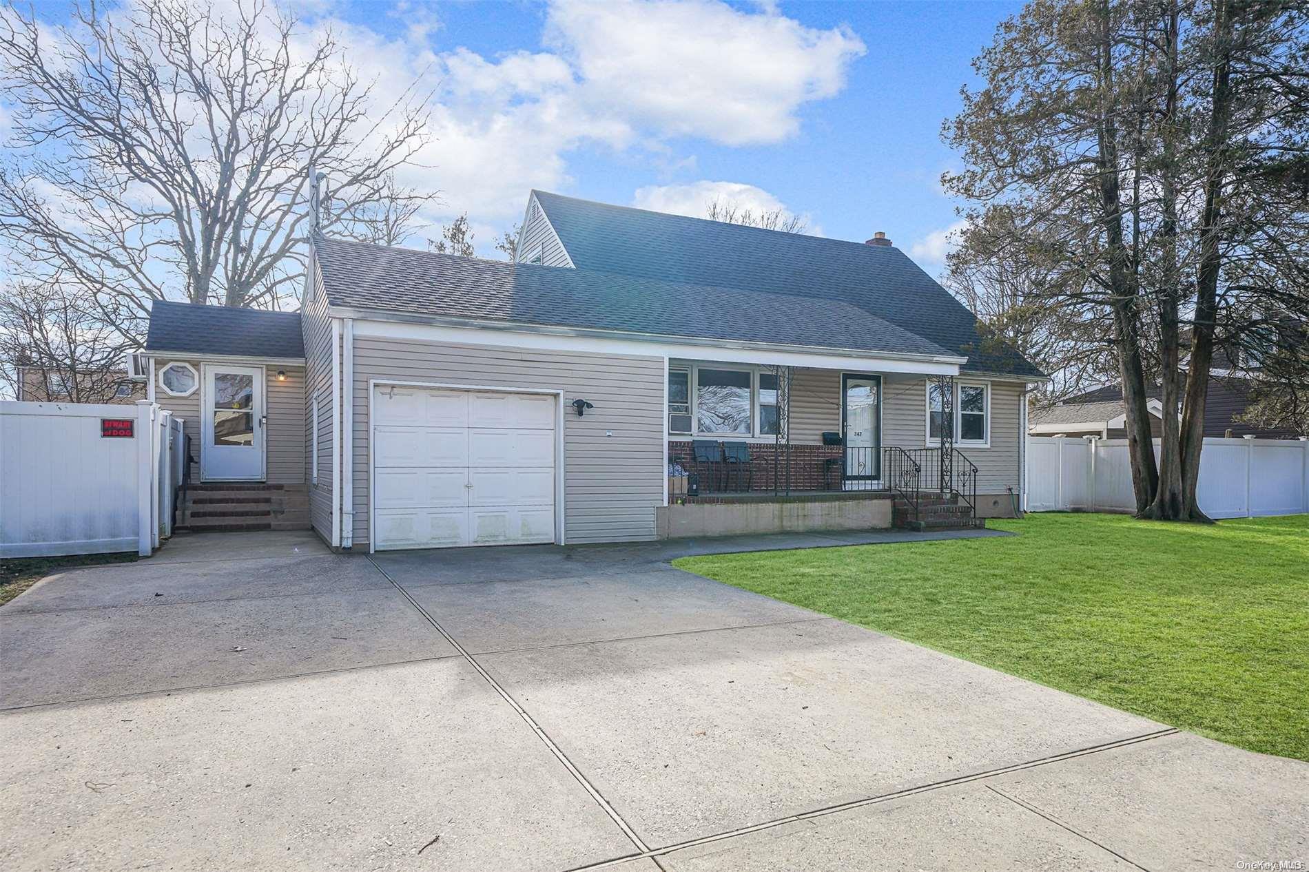 347 53rd Street Lindenhurst, NY 11757 - Photo 1 of 1 a house view with a garden space