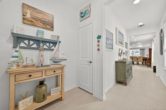 a view of kitchen and living room