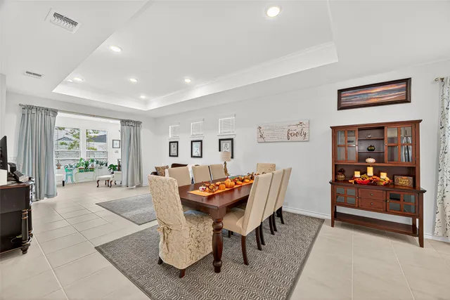 a outdoor space with patio furniture