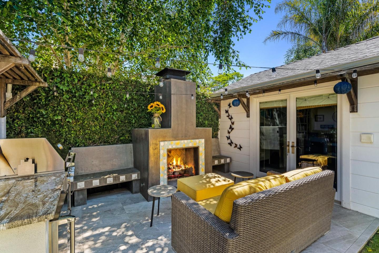 4940 Capitola Road Capitola, CA 95010 - Photo 20 of 25 a view of house and outdoor space with swimming pool