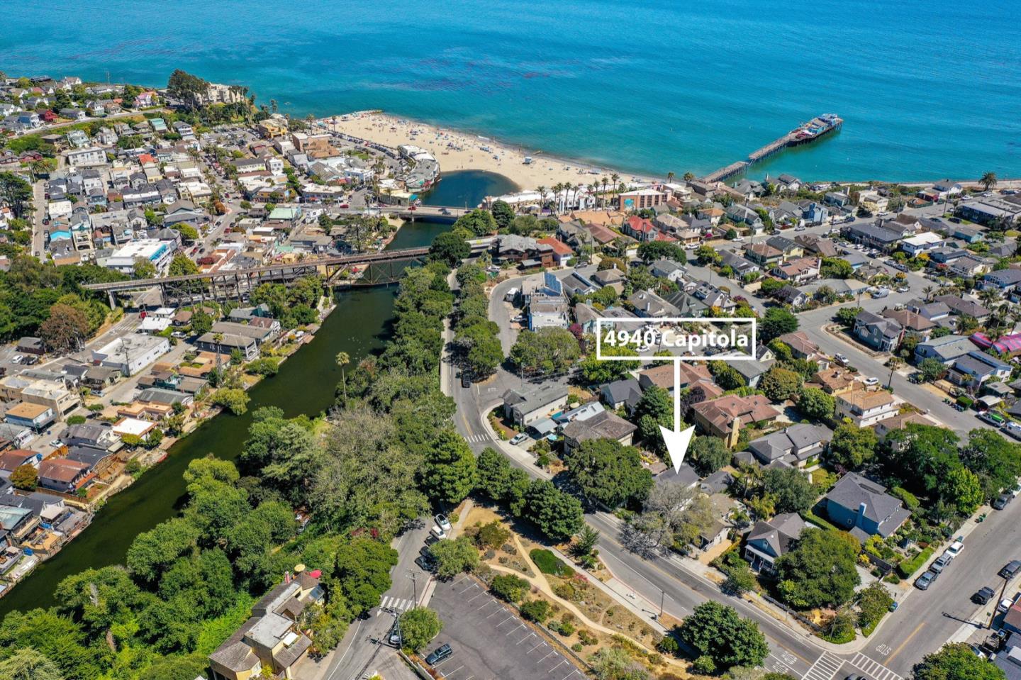 4940 Capitola Road Capitola, CA 95010 - Photo 3 of 25 an aerial view of multiple house