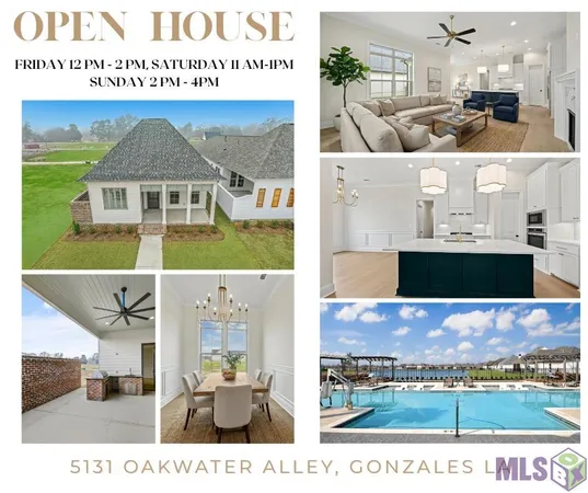 $449,000 | 5131 Oakwater Alley, Gonzales, LA 70737