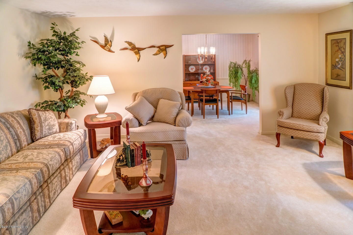 3475 Sandburg Road Jacksonville, FL 32277 - Photo 9 of 25 9 Living Room to Dining 3475 Sandburg Rd