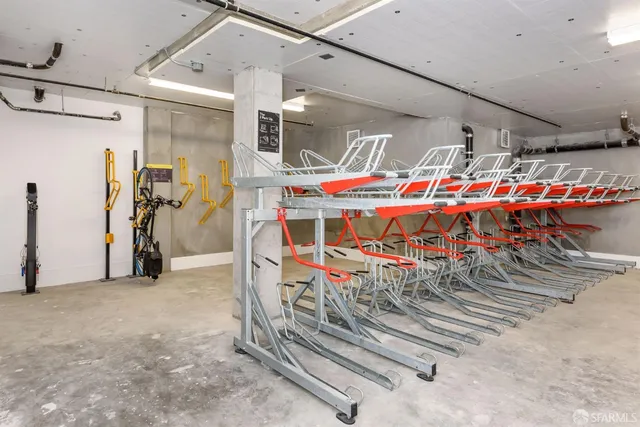 a view of a room with air conditioner