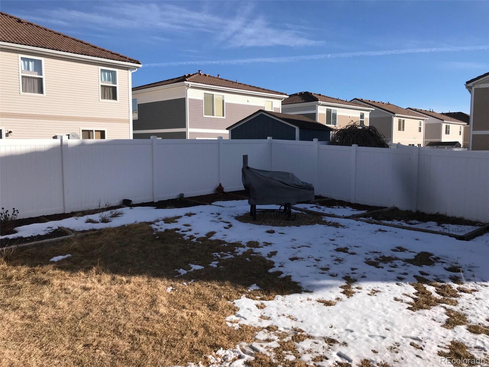 5556 Flanders Way Denver, CO 80249 - Photo 9 of 23 a backyard of a house