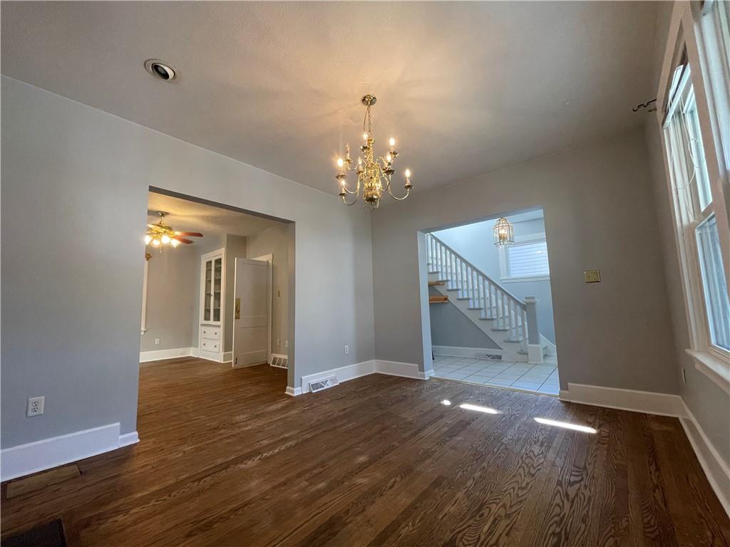 519 North Monroe Street Butler, PA 16001 - Photo 9 of 32 wooden floor in an empty room with a window
