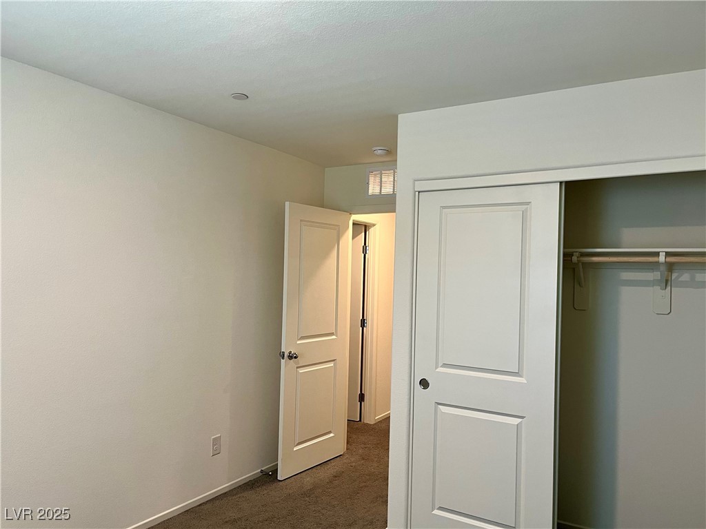 4862 Orchid Rdg Avenue Las Vegas, NV 89141 - Photo 27 of 48 Bed 2 w/ceiling light, carpet, blinds & curtains.