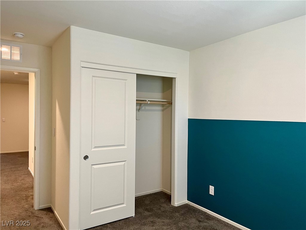 4862 Orchid Rdg Avenue Las Vegas, NV 89141 - Photo 28 of 48 Bed 2 w/ceiling light, carpet, blinds & curtains.