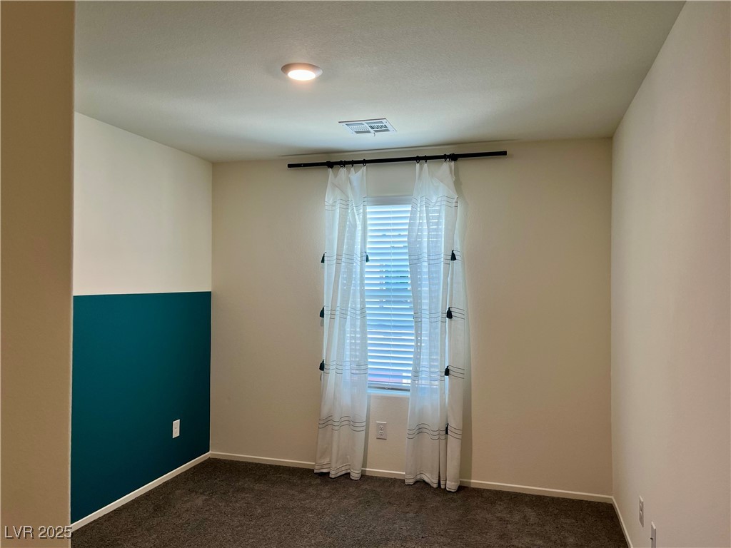 4862 Orchid Rdg Avenue Las Vegas, NV 89141 - Photo 30 of 48 Bed 2 w/ceiling light, carpet, blinds & curtains.