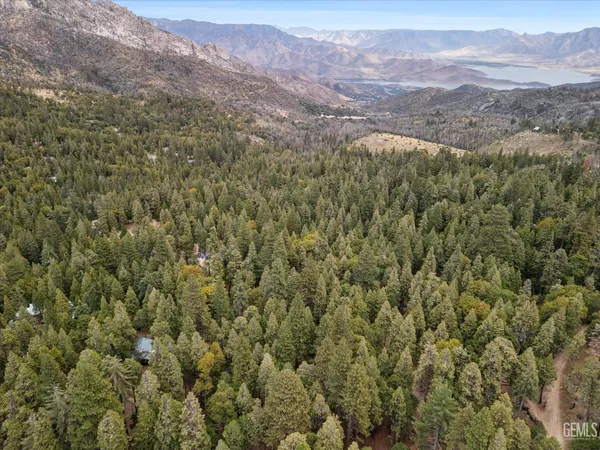 a view of city and mountain