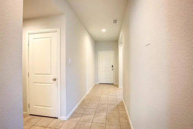 an entryway of a house