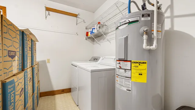 a view of storage and utility