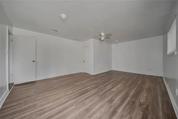wooden floor in an empty room