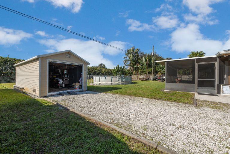 314 Akron Road Lake Worth, FL 33467 - Photo 22 of 28 Rear 02