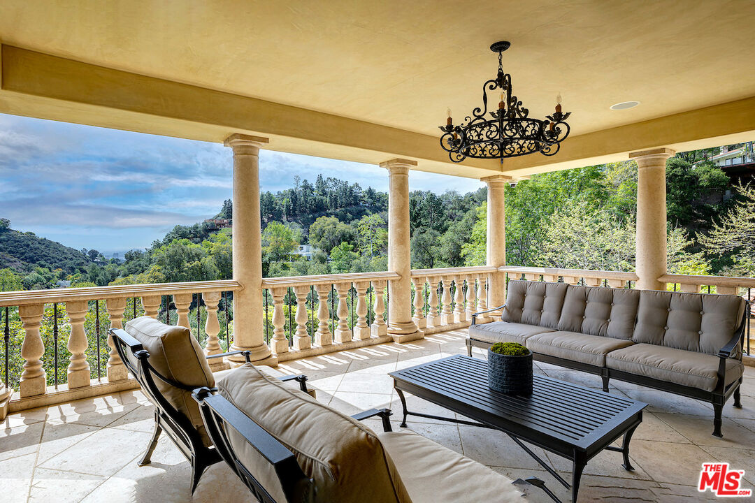 11025 Anzio Road Los Angeles, CA 90077 - Photo 22 of 34 a view of a chairs in the roof deck