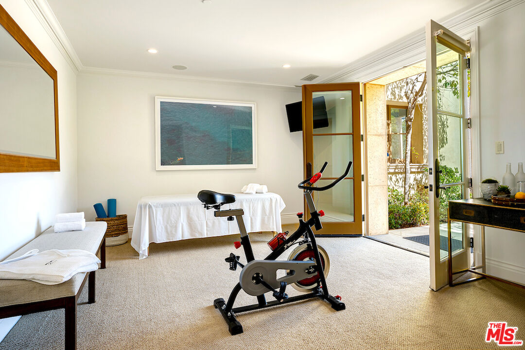 11025 Anzio Road Los Angeles, CA 90077 - Photo 29 of 34 a view of a livingroom with furniture and a window