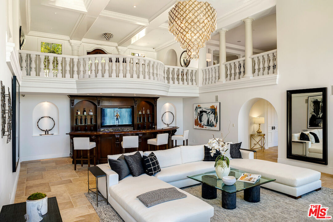 11025 Anzio Road Los Angeles, CA 90077 - Photo 10 of 34 a view of a livingroom with furniture and window