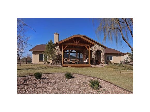 3690 Black Jack Ridge Road Prescott, AZ 86305 - Photo 2 of 23 a view of a house with a yard