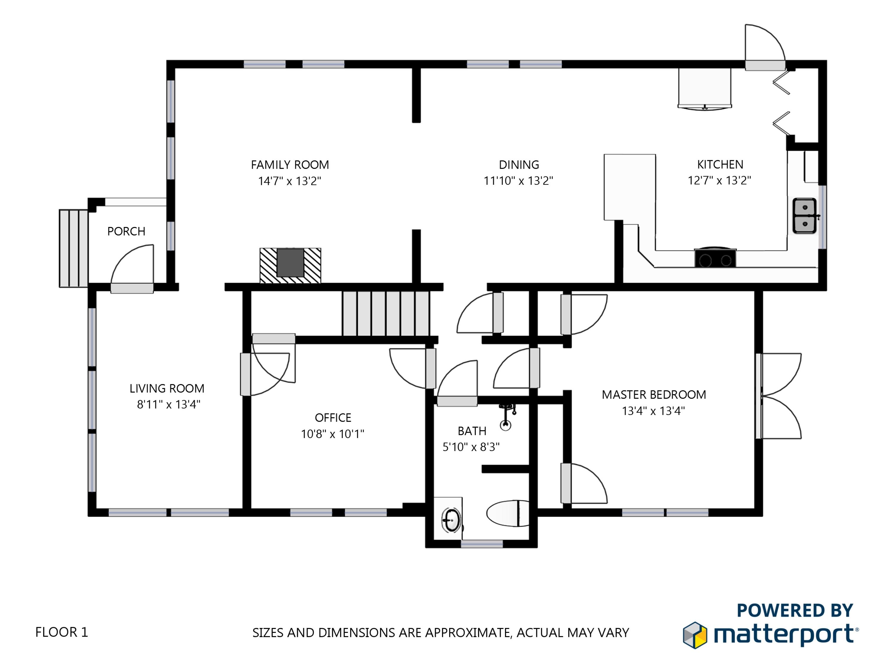 909 Andrews Road West Palm Beach, FL 33405 - Photo 32 of 33 909 Floor Plan - 1st Floor